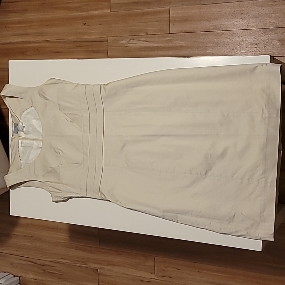 H&M Cream Modern Classic Dress
